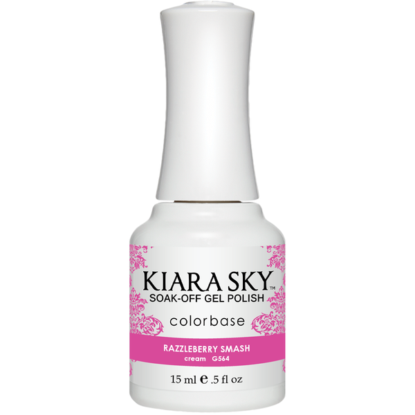 Kiara Sky - Gel Polish - Razzleberry Smash 0.5 oz - #G564