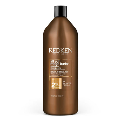Redken - All Soft Mega Curls Shampoo – 1L / 33.8 oz