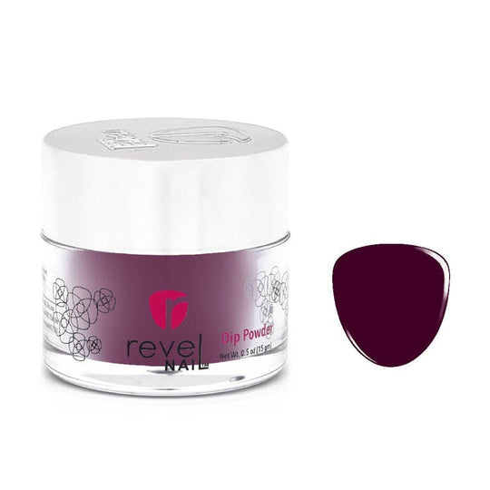 Revel Nail - Dip Powder Elderberry 0.5 oz - #J547D