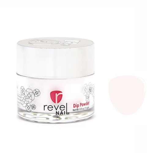 Revel Nail - Dip Powder - D75 Vivien (Clear) Creme 0.5 oz