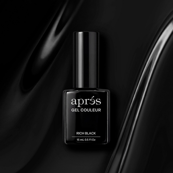Apres - Hema Free Gel Couleur - Rich Black, 15Ml