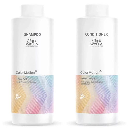 Wella - ColorMotion+ Shampoo and Conditioner Protection Set 33.8oz