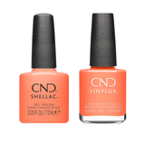 CND - Shellac Xpress5 Combo - Base, Top & Leather Goods (0.25 oz)