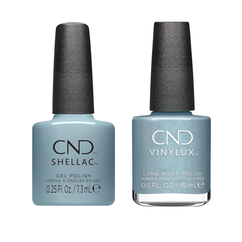 CND - Shellac & Vinylux Combo - Teal Textile