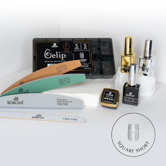 Kokoist - Gelip Extensions - Gelip Extension-Starter Kit - Square Short