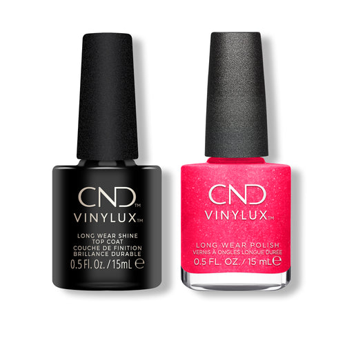 CND - Vinylux Topcoat & Outrage-Yes 0.5 oz - #447