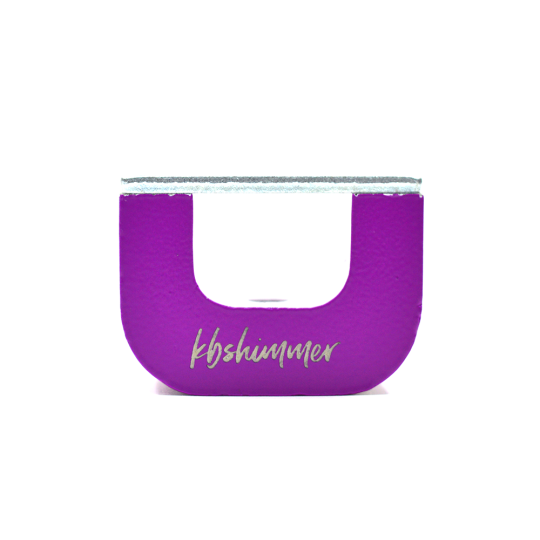 KBShimmer - Velvet Effect 30 Lb. Horseshoe Magnet - Purple