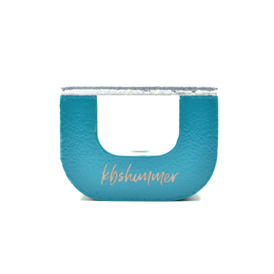 KBShimmer - Velvet Effect 30 Lb. Horseshoe Magnet - Teal