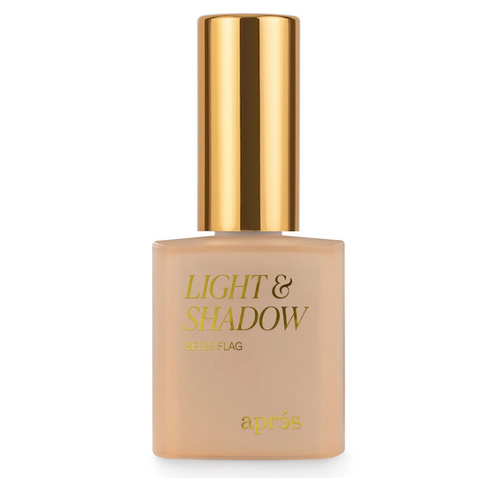 Apres - light & shadow gel polish - beige flag