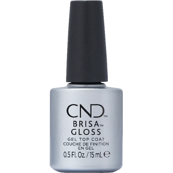 CND - Brisa Gloss - Clear Top Coat 0.5 oz