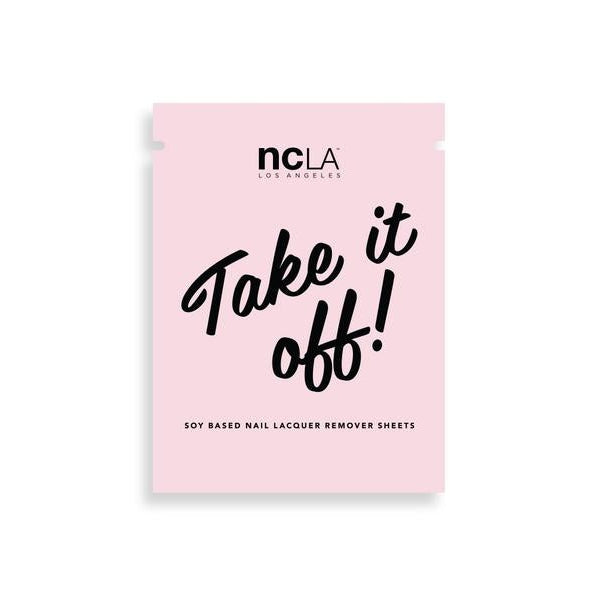 NCLA - Take It Off Nail Polish Remover Wipes
