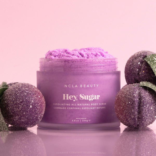 NCLA Hey, Sugar All Natural Body Scrub Sugar Plum Fairy Sleek Nail