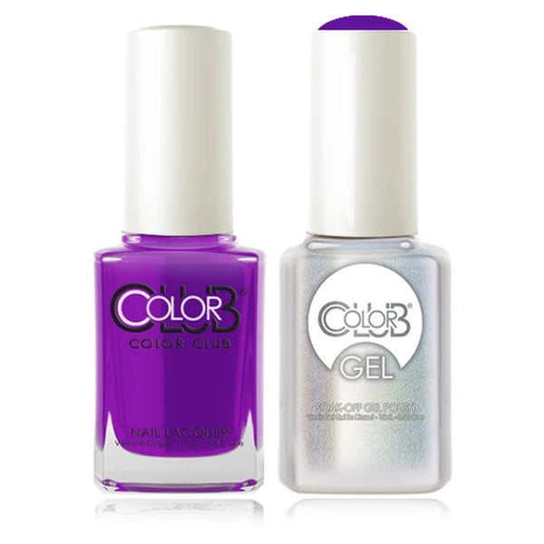 Color Club - Lacquer & Gel Duo - Disco Dress - #N24