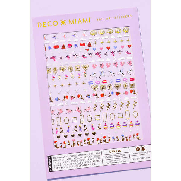 Deco Beauty - Nail Art Stickers - Ornate
