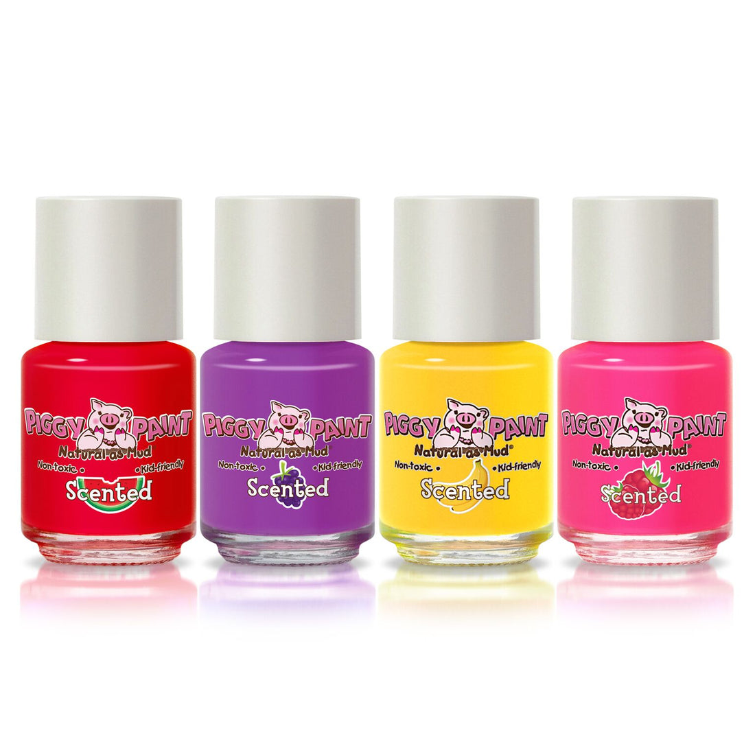 Piggy Paint Nail Polish Set Scented Silly Unicorns 4 Polish Gift S