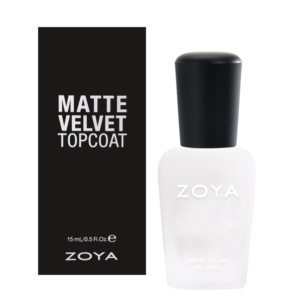 Zoya - MatteVelvet Top Coat .5 oz - #ZTMTOPCOAT01