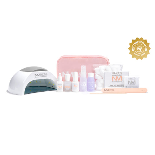 Zoya - Gelie-Cure Foundation Pro Kit - Pro LED Light - #ZTGCF01PL1