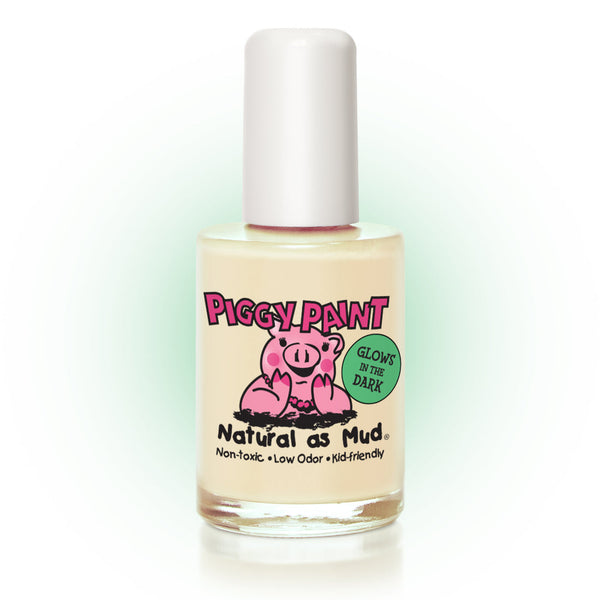 Piggy Paint Nail Polish - Radioactive - Clear Glow In The Dark 0.5 oz