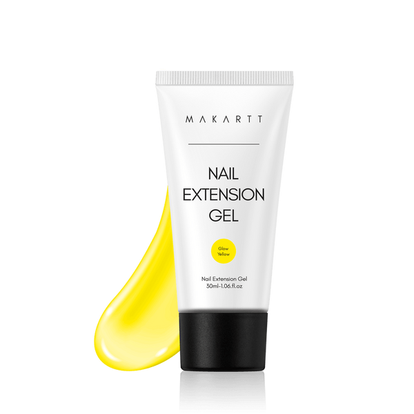 Makartt - Nail Extension Gel - Glow Yellow 30ml