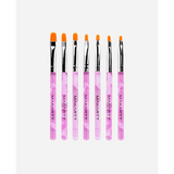 Makartt - Nail Tool - Dual Ended Nail Liner Brush - Pink
