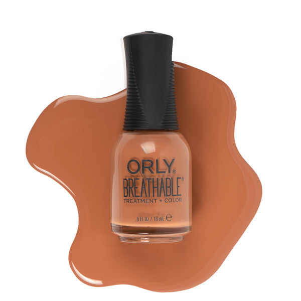 Orly Nail Lacquer Breathable - Cognac Crush & Sienna Suede