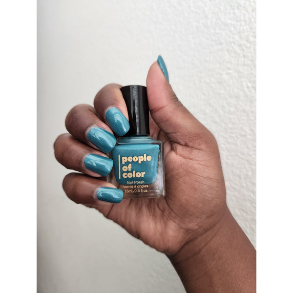 People Of Color Nail Lacquer - Turquoise 0.5 oz