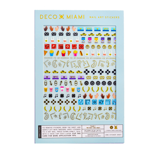 Deco Beauty - Nail Art Stickers - Picnic (Paris)