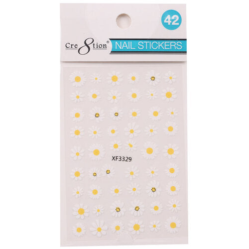 Cre8tion - Nail Art Design Sticker Flower #042