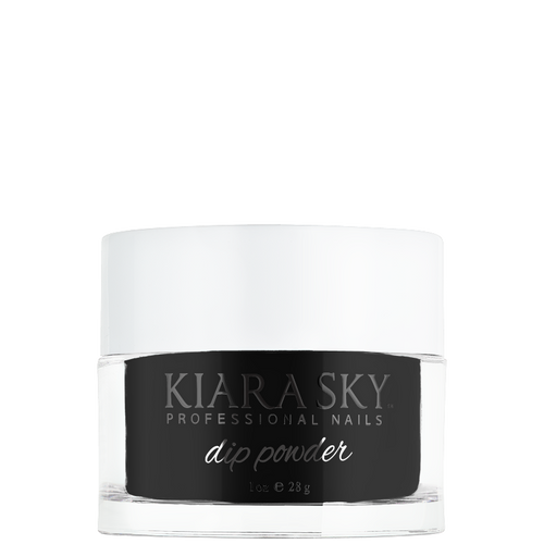 Kiara Sky Dip Powder - Black To Black 1 oz - #D435