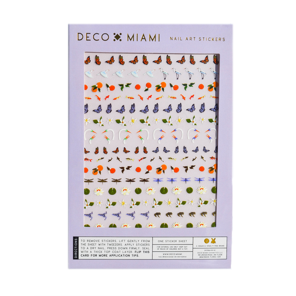 Deco Beauty - Nail Art Stickers - Lily Pond