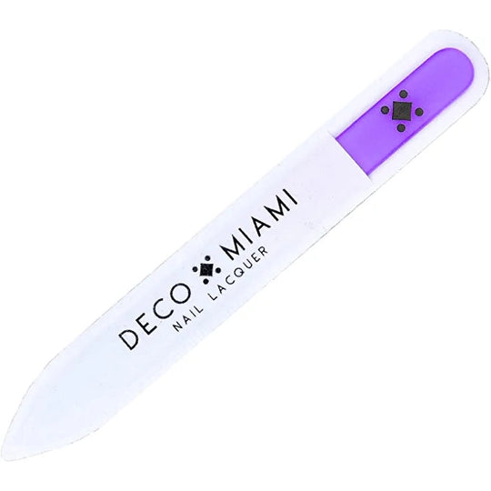 Deco Beauty - Nail Tool - Glass File - Purple