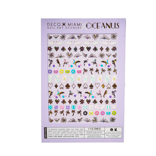 Deco Beauty - Nail Art Stickers - Oceanus x Deco Beauty