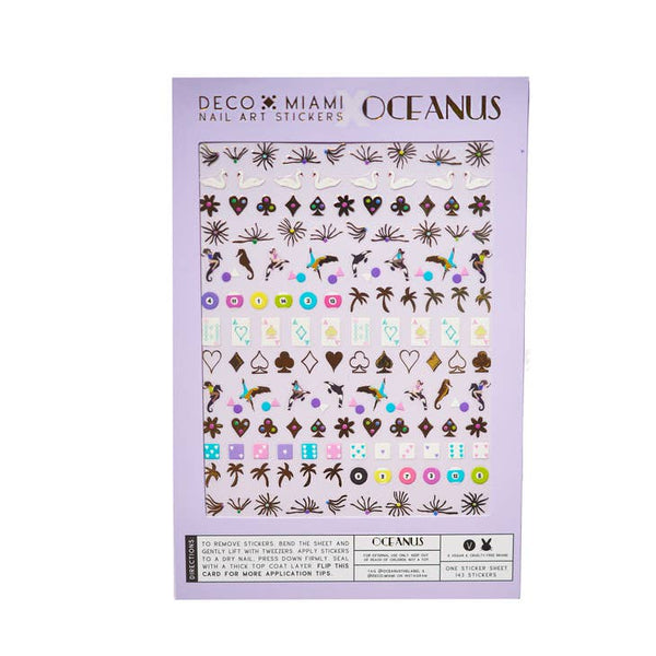 Deco Miami - Nail Art Stickers - Oceanus x Deco Miami