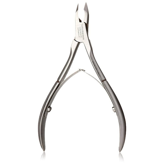 Tweezerman - Cobalt Stainless Steel Cuticle Nippers 1/2 Jaw - #3186P