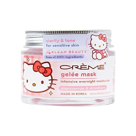 The Creme Shop x Hello Kitty - Klean Beauty Gelee Masks
