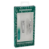 Tweezerman - Emerald Shimmer Nail Care Set - #4296R