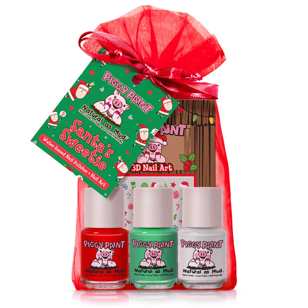 Piggy Paint Nail Polish Set - Santa's Sweetie Gift Set 