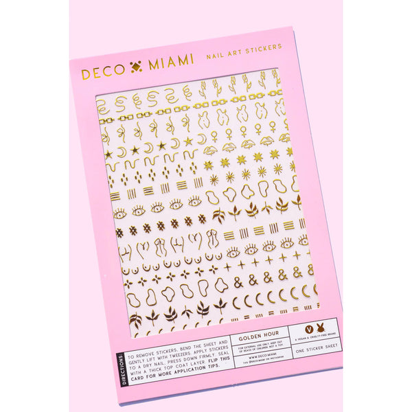 Deco Beauty - Nail Art Stickers - Golden Hour