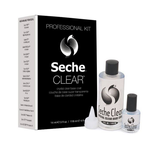 Seche Clear Base Coat Professional Kit 4.0 oz & 0.5 oz