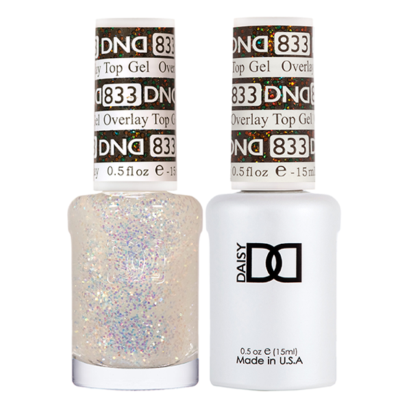 DND - Gel & Lacquer - Overlay Top Gel - #833