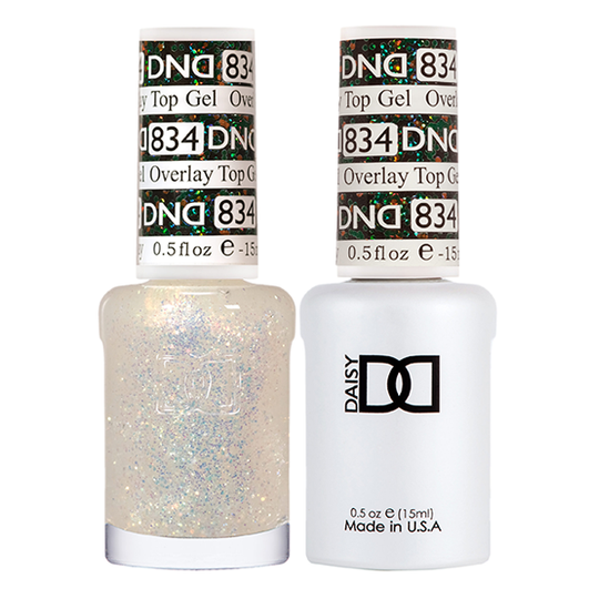 DND - Gel & Lacquer - Overlay Top Gel - #834