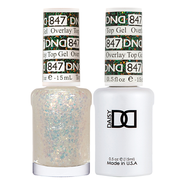 DND - Gel & Lacquer - Overlay Top Gel - #847