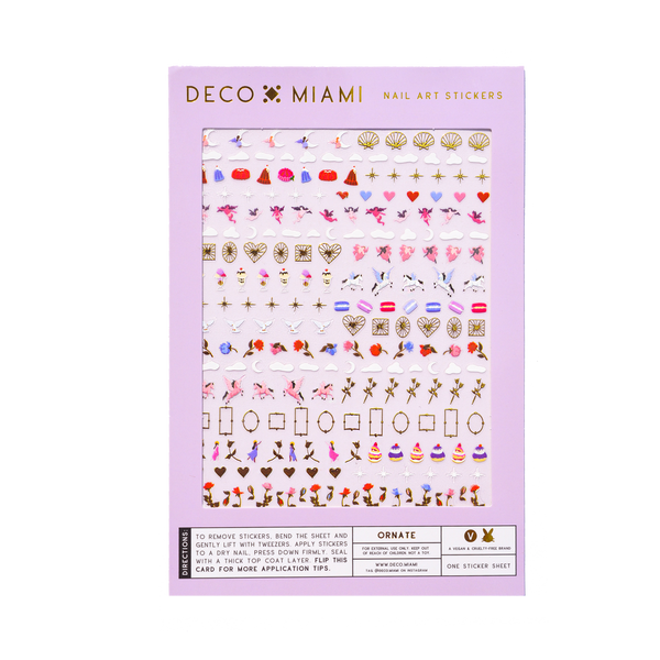 Deco Beauty - Nail Art Stickers - Ornate
