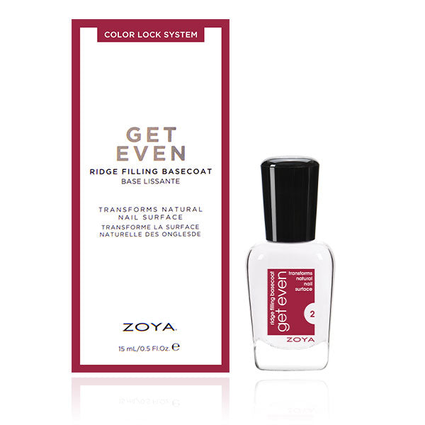 Zoya - Get Even Ridge Filler Base Coat 0.5 oz - #ZTGE01