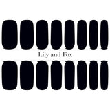 Lily and Fox - Nail Wrap - Jet Set