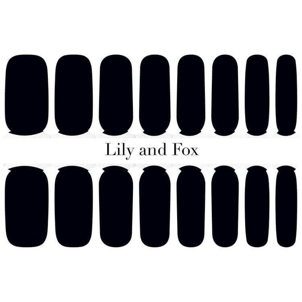 Lily and Fox - Nail Wrap - Jet Set