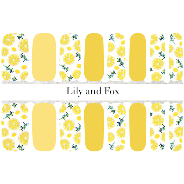Lily And Fox - Nail Wrap - Citrus Punch