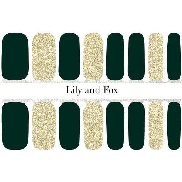 Lily and Fox - Nail Wrap - Gold Dust