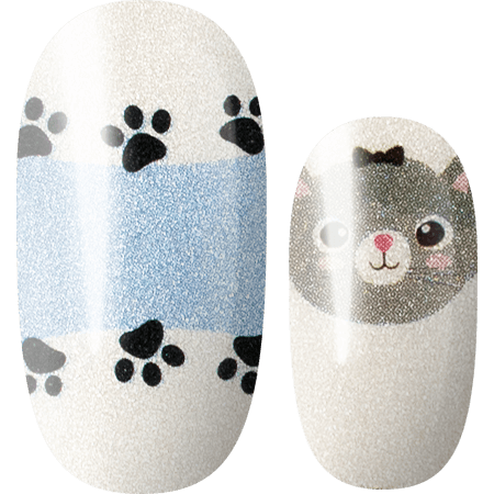 Lily And Fox - Nail Wrap - Are You Kitten Me?