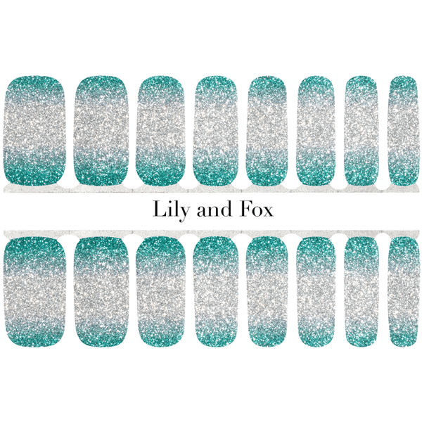 Lily And Fox - Nail Wrap - Sea Sparkles